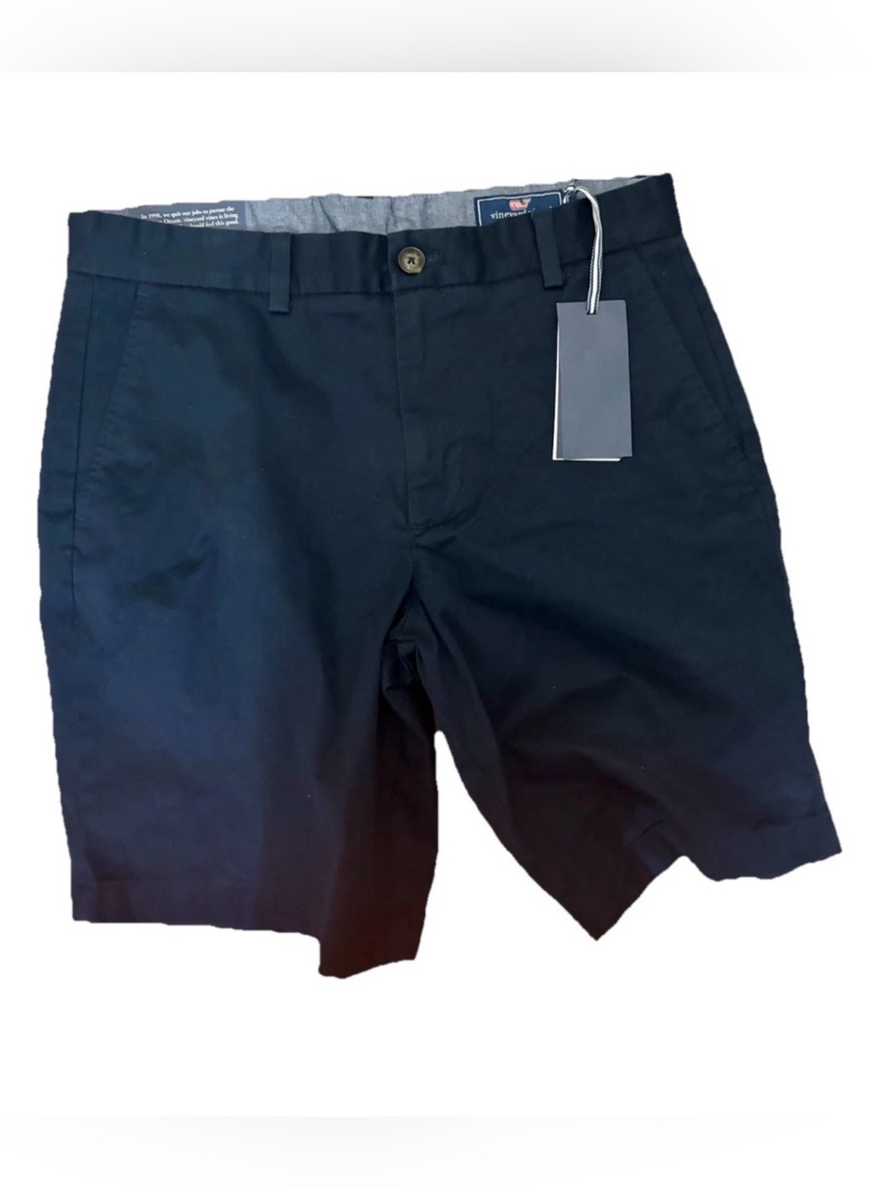 Vineyard Vines Men’s 9 Inch Breaker Chino Casual Shorts Navy Blue Size 30